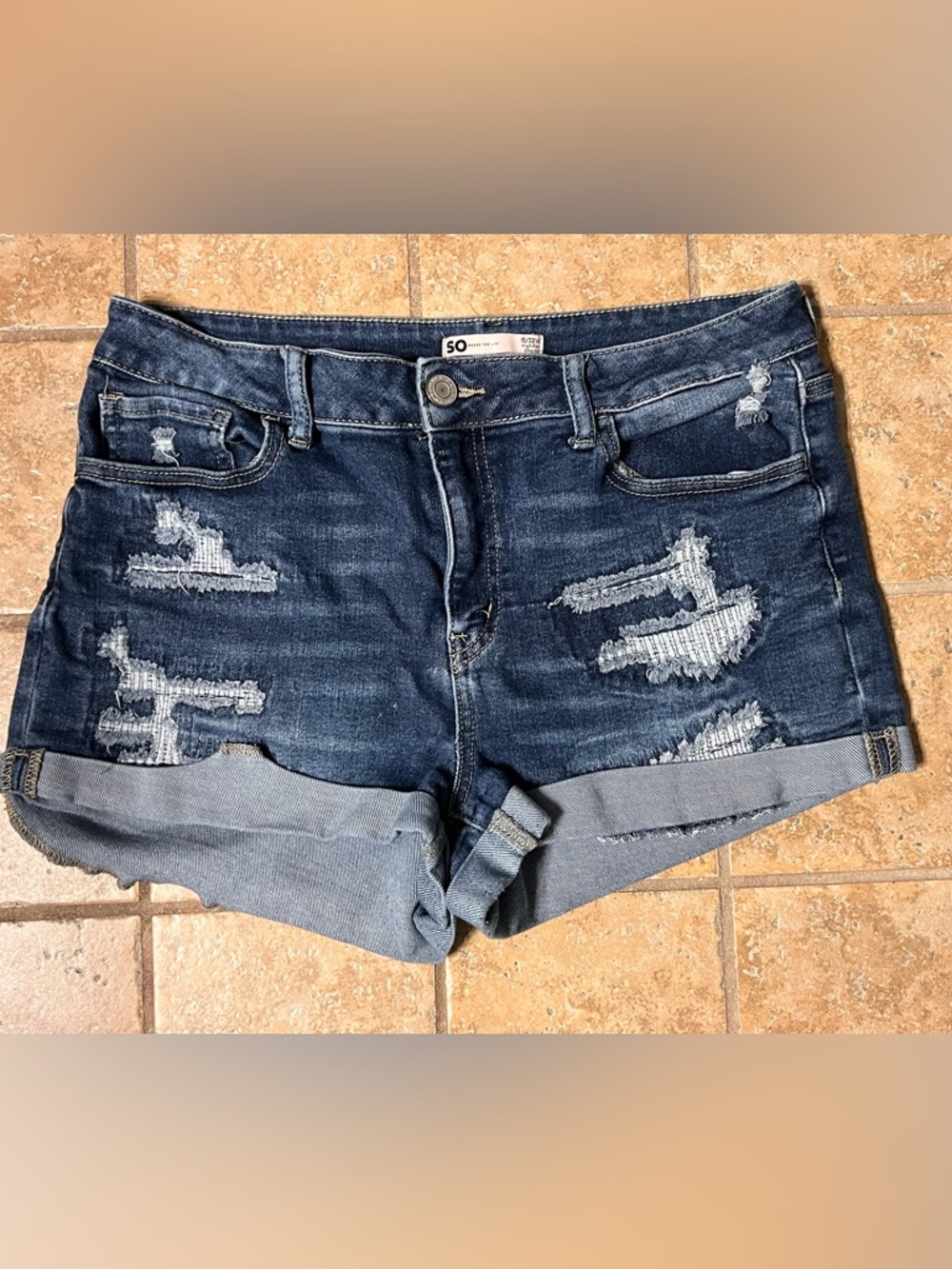 SO Women’s Jean Shorts Size 15/32W